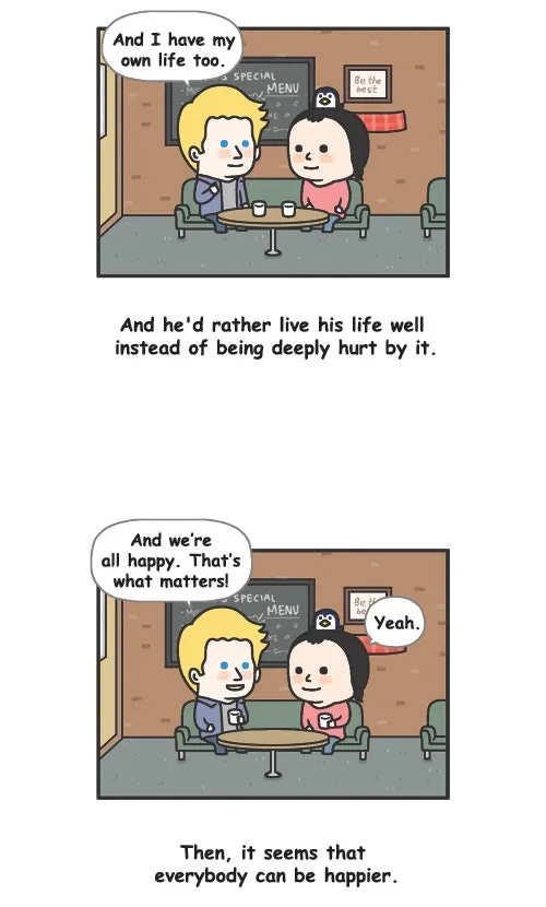 Penguin Loves Mev Chapter 52 page 9 - 