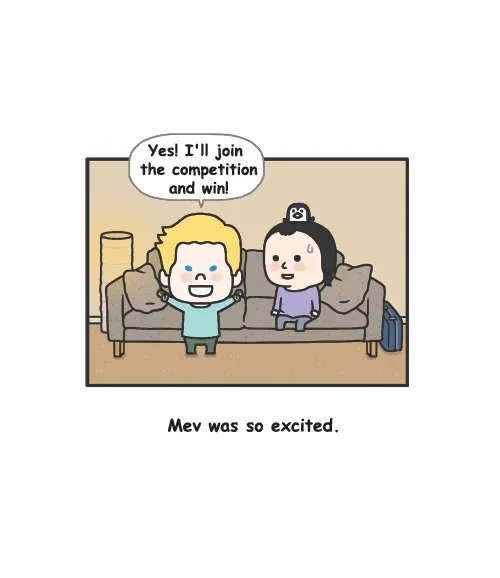 Penguin Loves Mev Chapter 58 page 8 - 