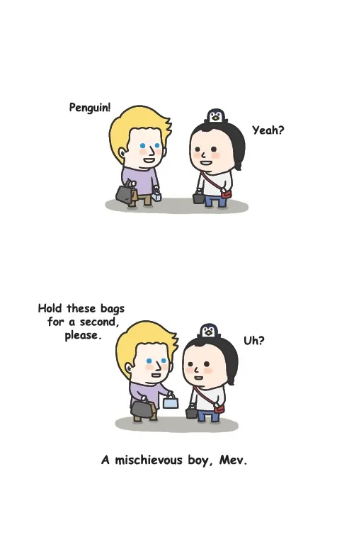 Penguin Loves Mev Chapter 59 page 6 - 