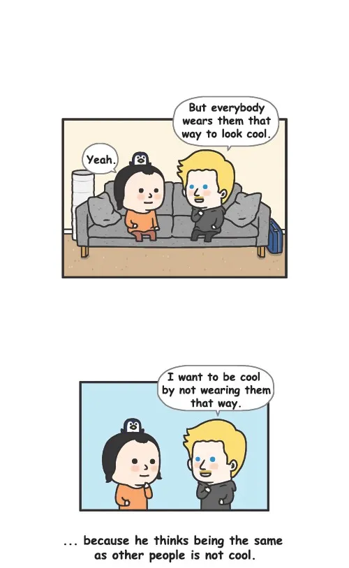 Penguin Loves Mev Chapter 66 page 6 - 