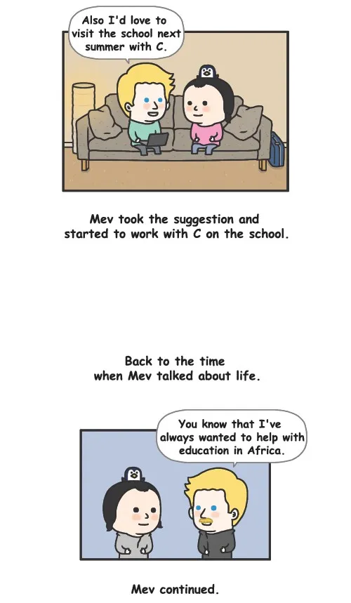 Penguin Loves Mev Chapter 67 page 8 - 