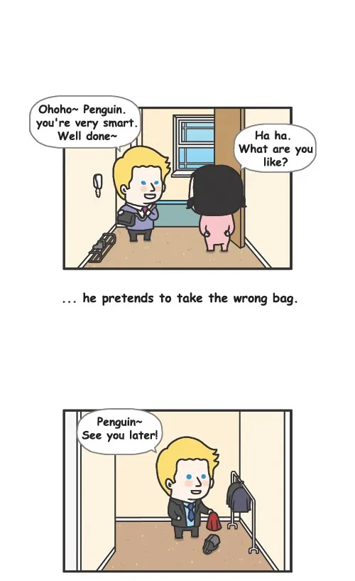 Penguin Loves Mev Chapter 68 page 3 - 