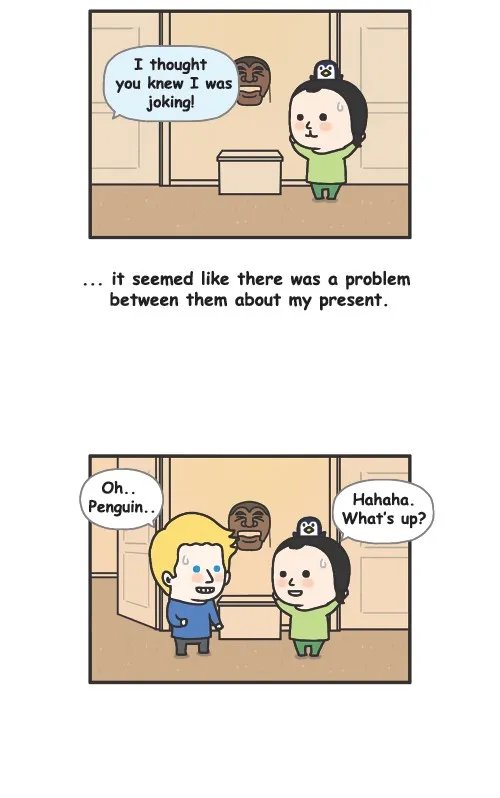 Penguin Loves Mev Chapter 70 page 8 - 