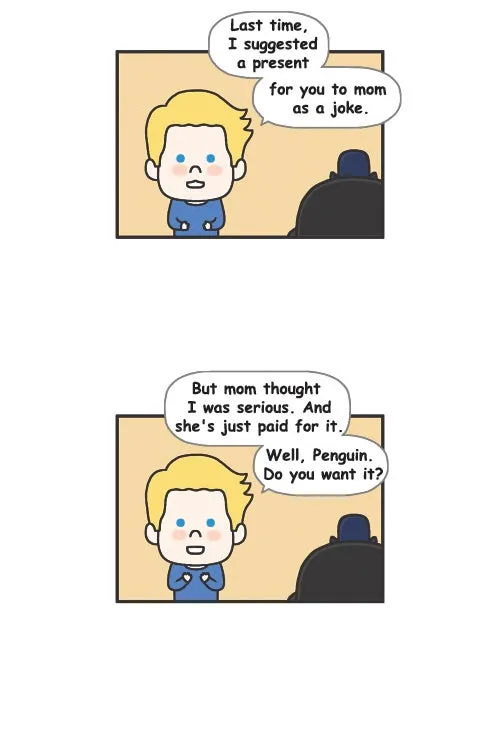 Penguin Loves Mev Chapter 70 page 9 - 