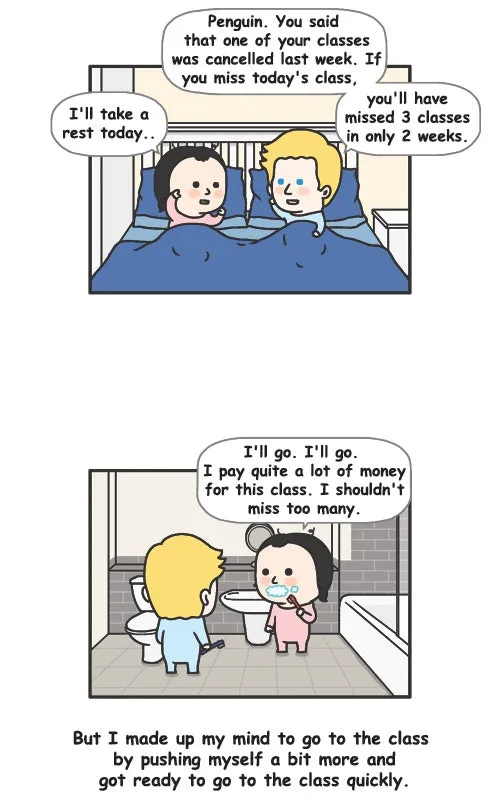 Penguin Loves Mev Chapter 73 page 10 - 