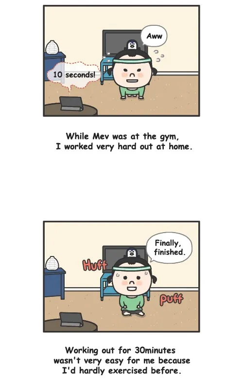 Penguin Loves Mev Chapter 81 page 8 - 