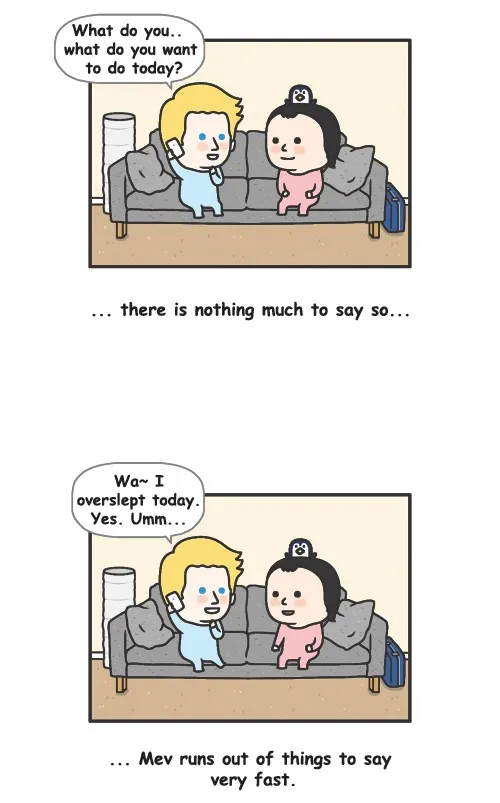 Penguin Loves Mev Chapter 83 page 8 - 