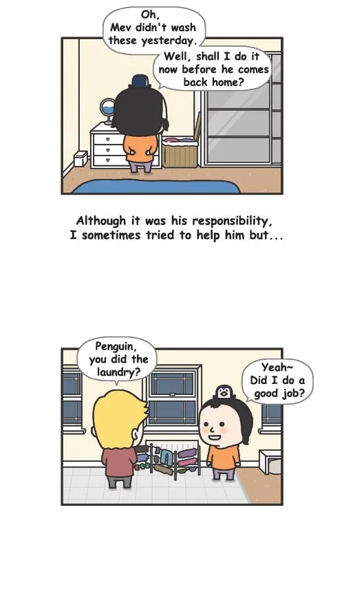 Penguin Loves Mev Chapter 90 page 4 - 