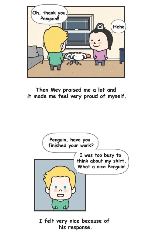 Penguin Loves Mev Chapter 93 page 4 - 