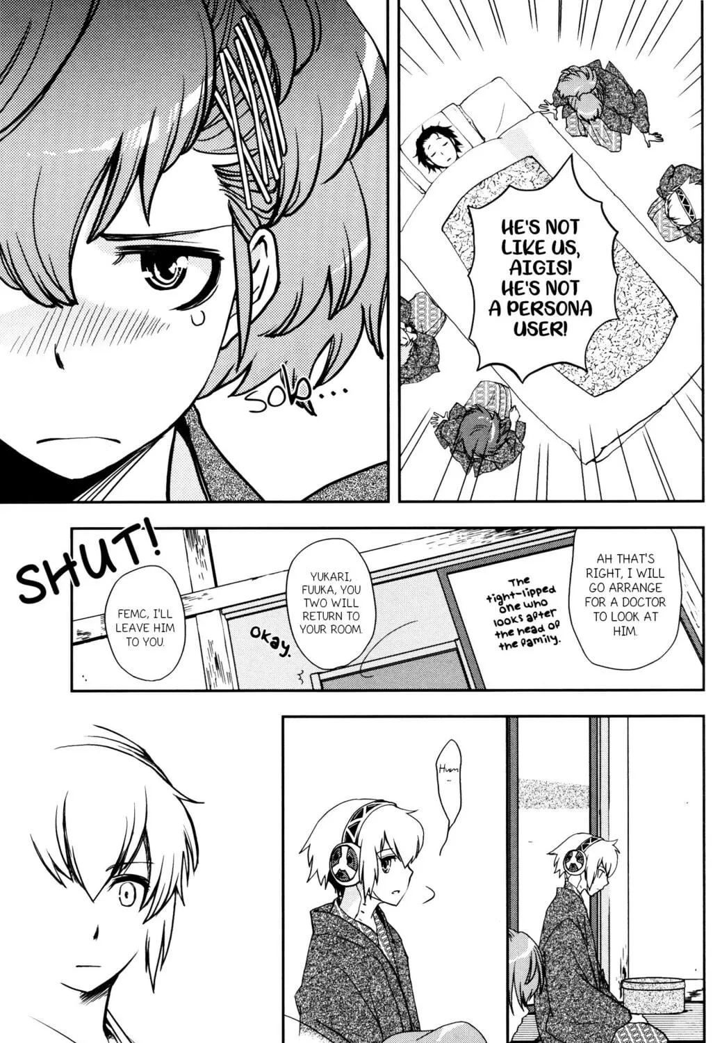 Persona 3 Portable Comic Anthology ~Dear Girl's~ Chapter 4 page 17 - 
