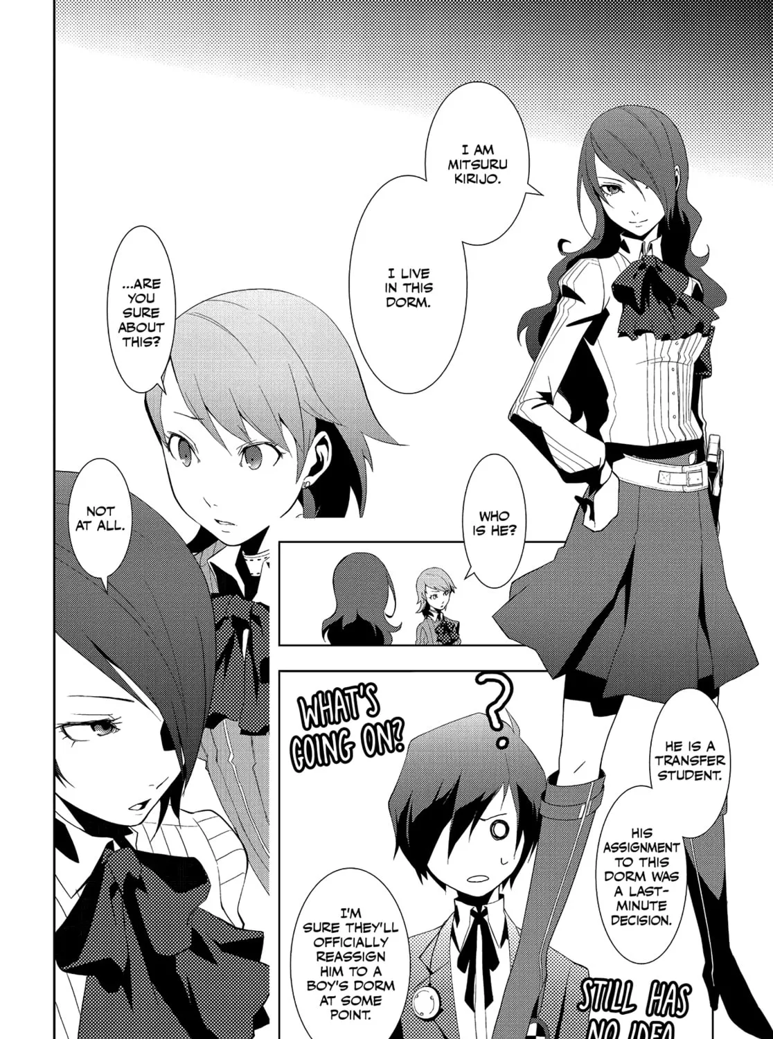 Persona 3 Chapter 1 page 33 - 