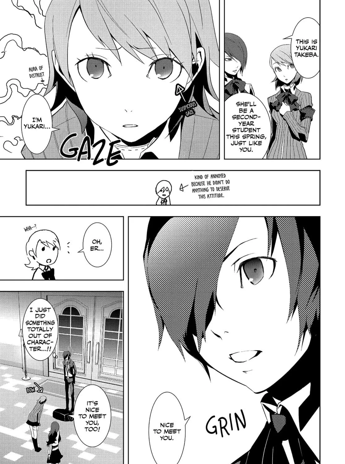 Persona 3 Chapter 1 page 35 - 