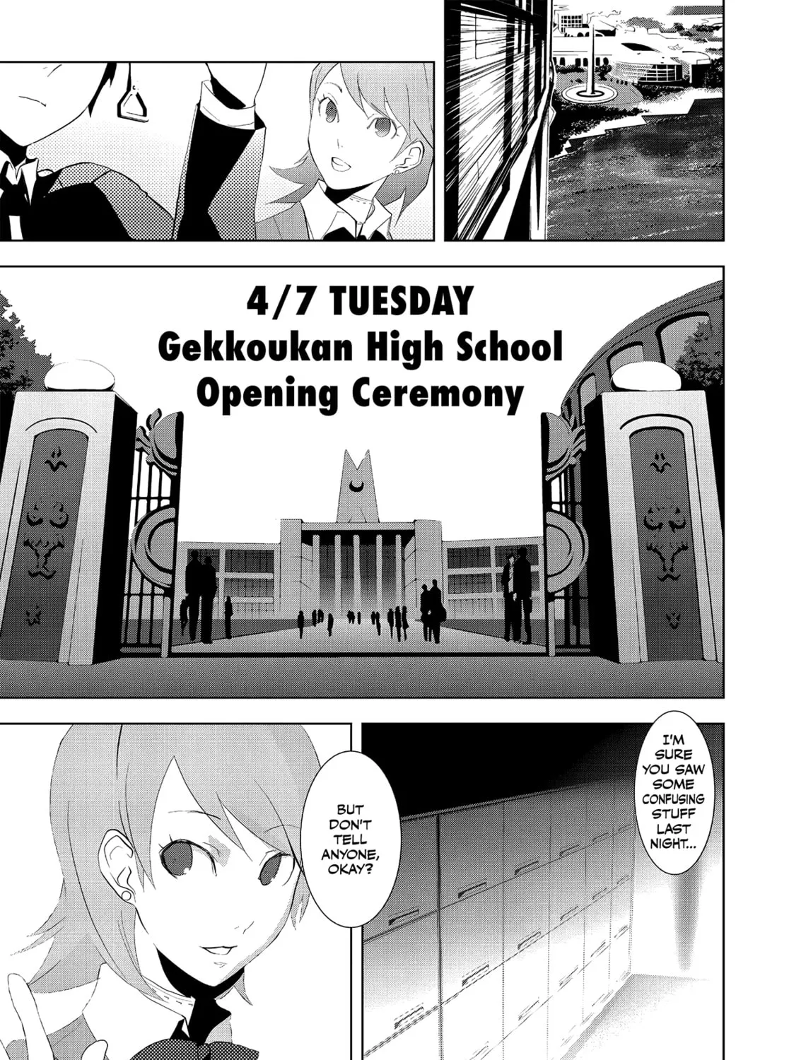Persona 3 Chapter 1 page 43 - 