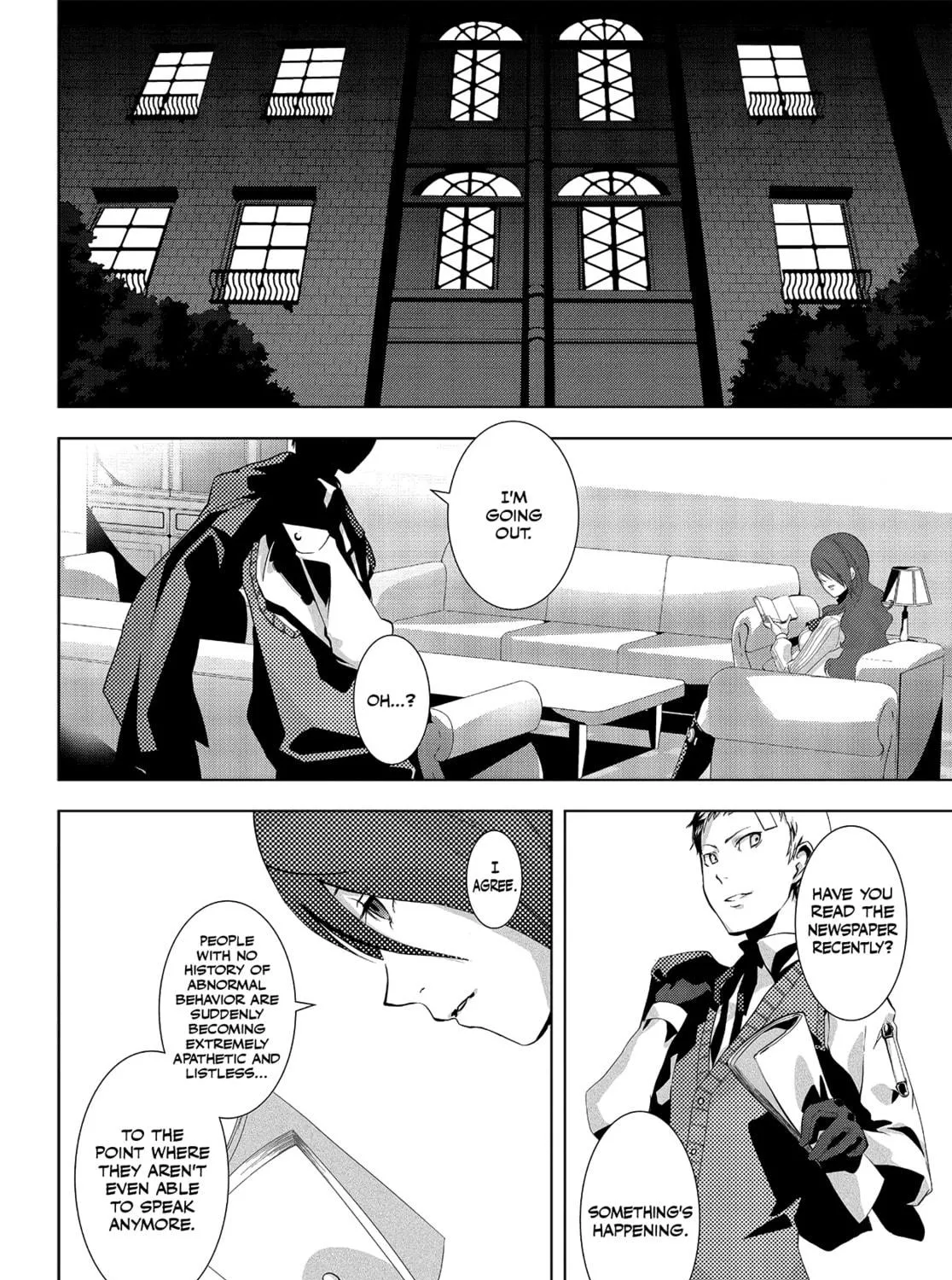 Persona 3 Chapter 1 page 53 - 