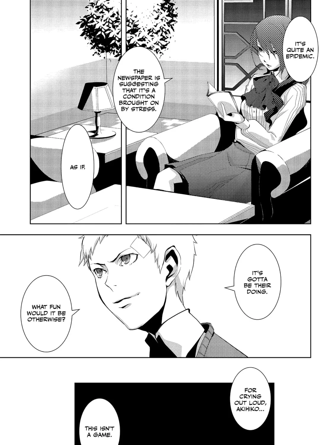 Persona 3 Chapter 1 page 55 - 