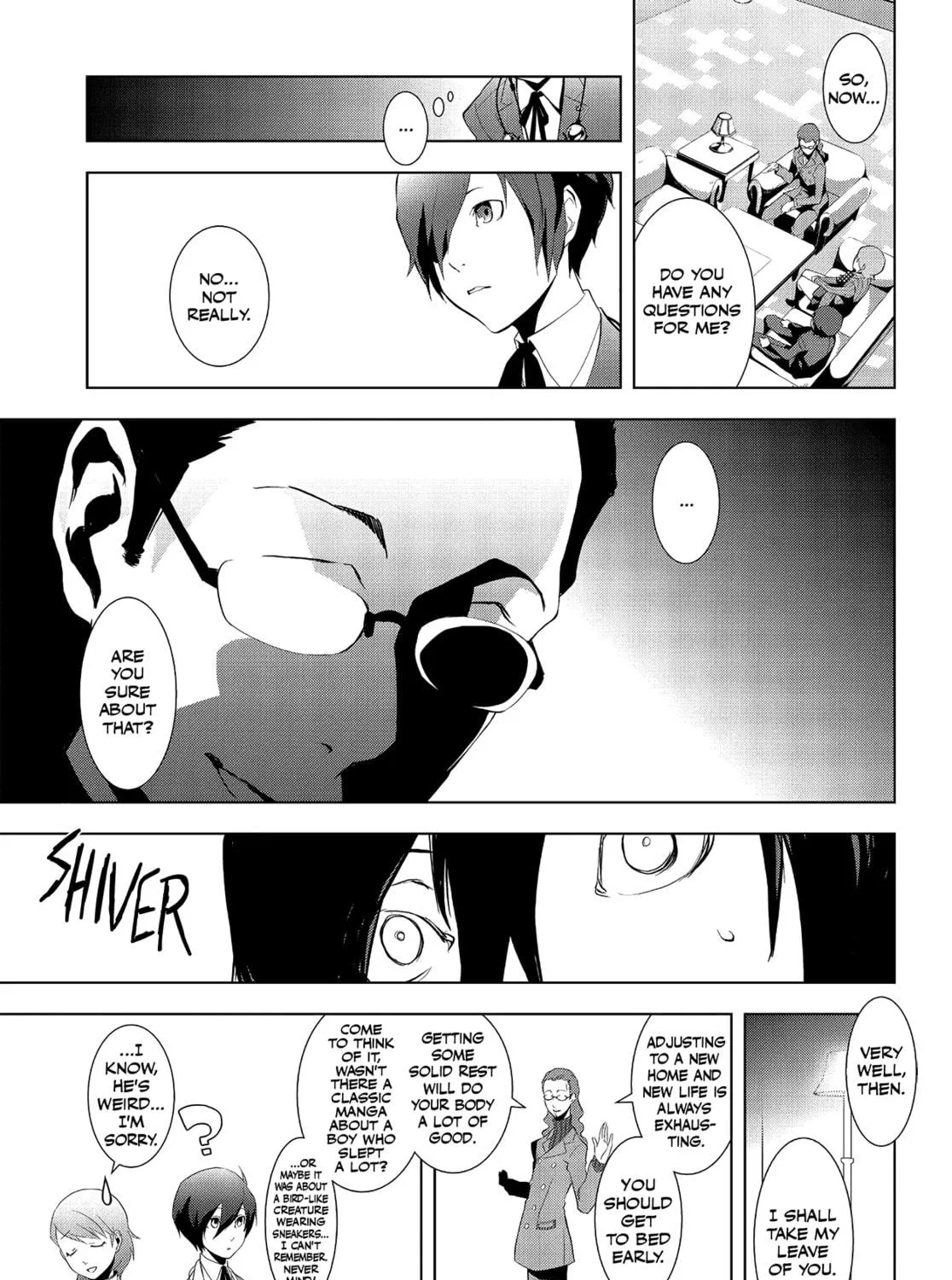 Persona 3 Chapter 1 page 59 - 