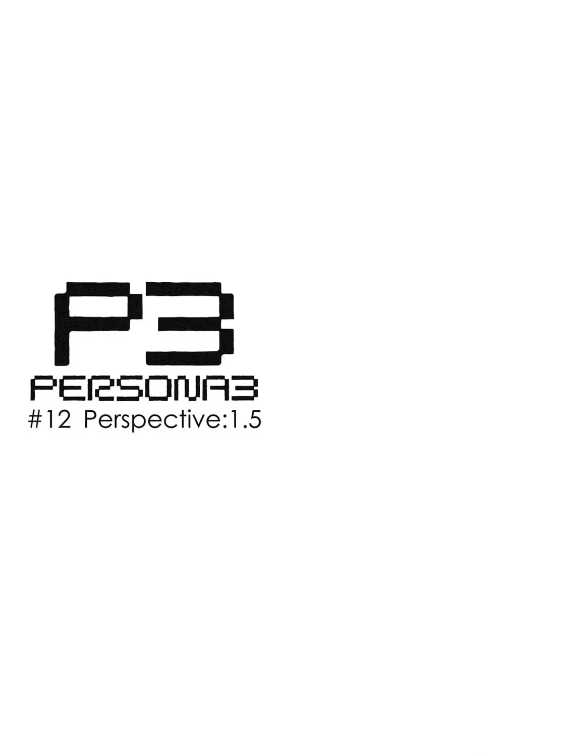 Persona 3 Chapter 12 page 29 - 
