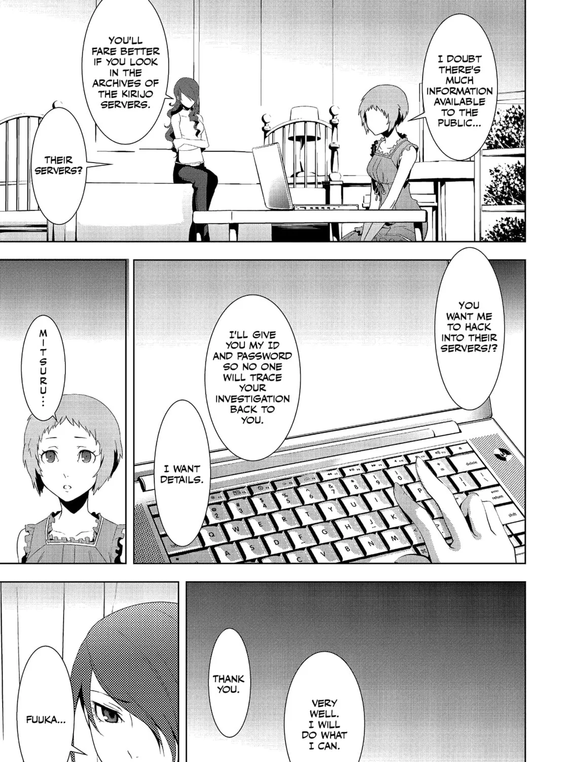 Persona 3 Chapter 14 page 61 - 