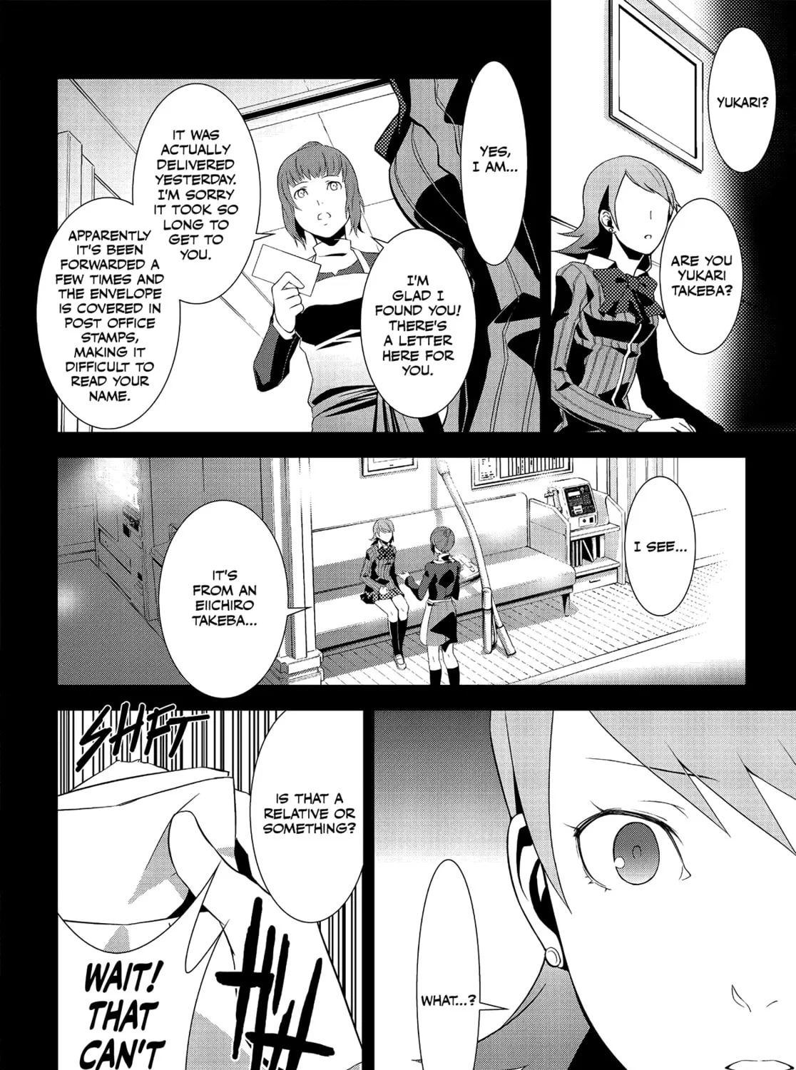 Persona 3 Chapter 14 page 75 - 