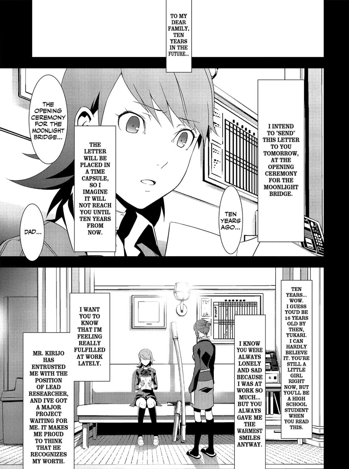Persona 3 Chapter 14 page 77 - 