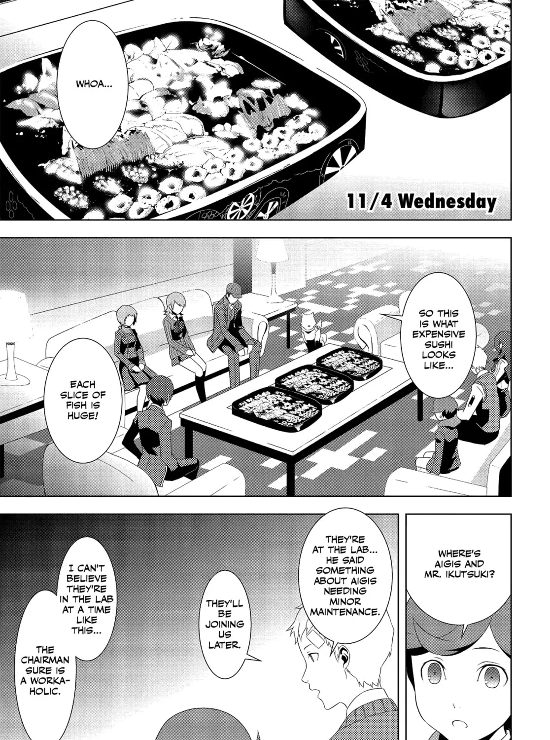 Persona 3 Chapter 16 page 1 - 