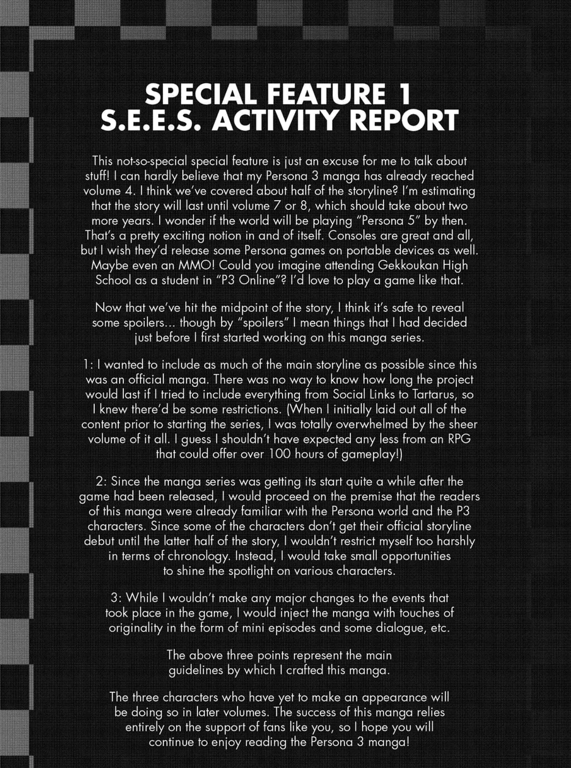Persona 3 Chapter 16 page 61 - 