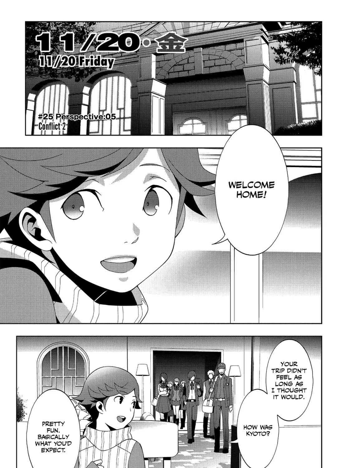 Persona 3 Chapter 25 page 1 - 