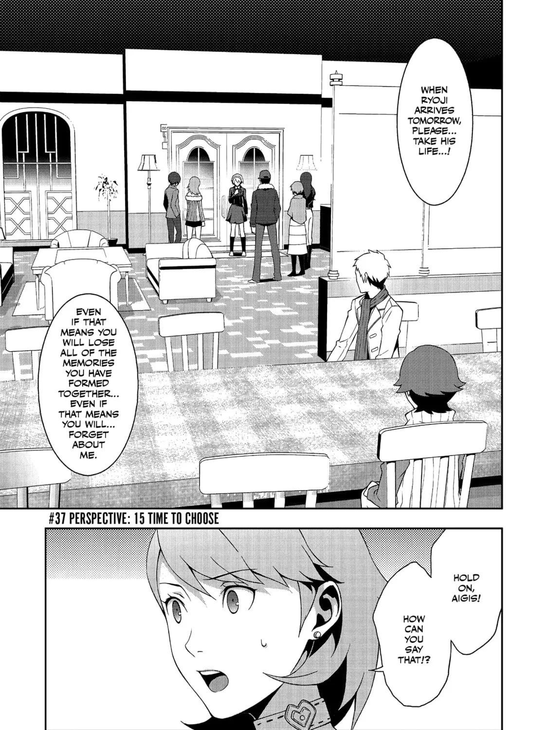 Persona 3 Chapter 37 page 1 - 