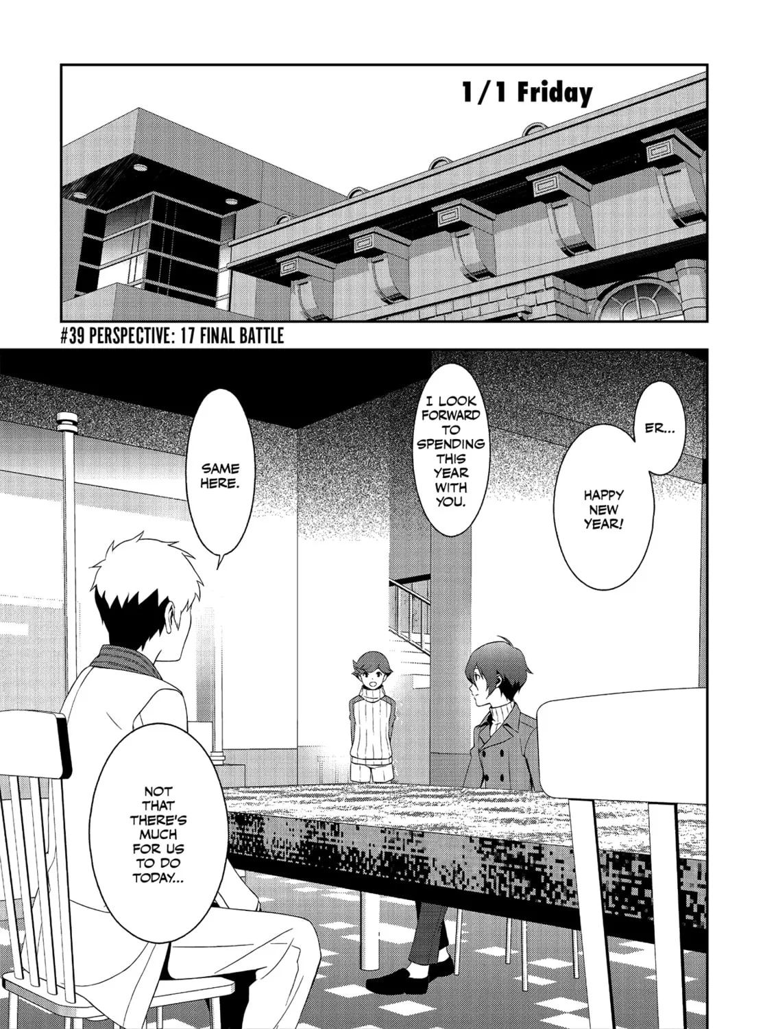 Persona 3 Chapter 39 page 1 - 