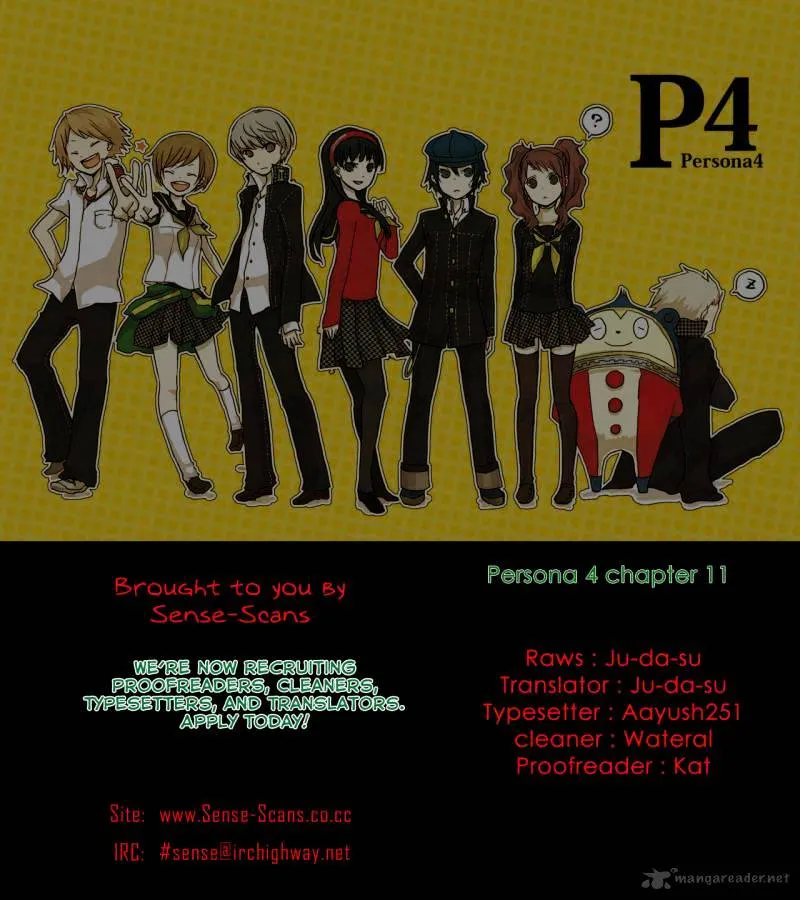 Persona 4 Chapter 11 page 1 - 