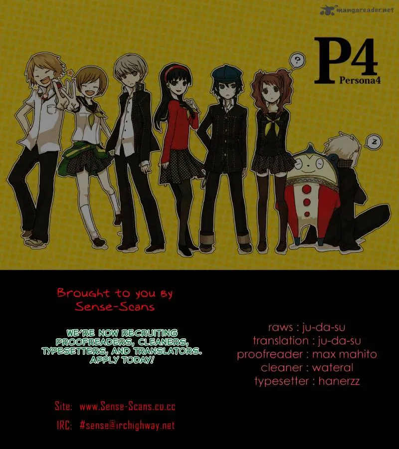 Persona 4 Chapter 13 page 1 - 