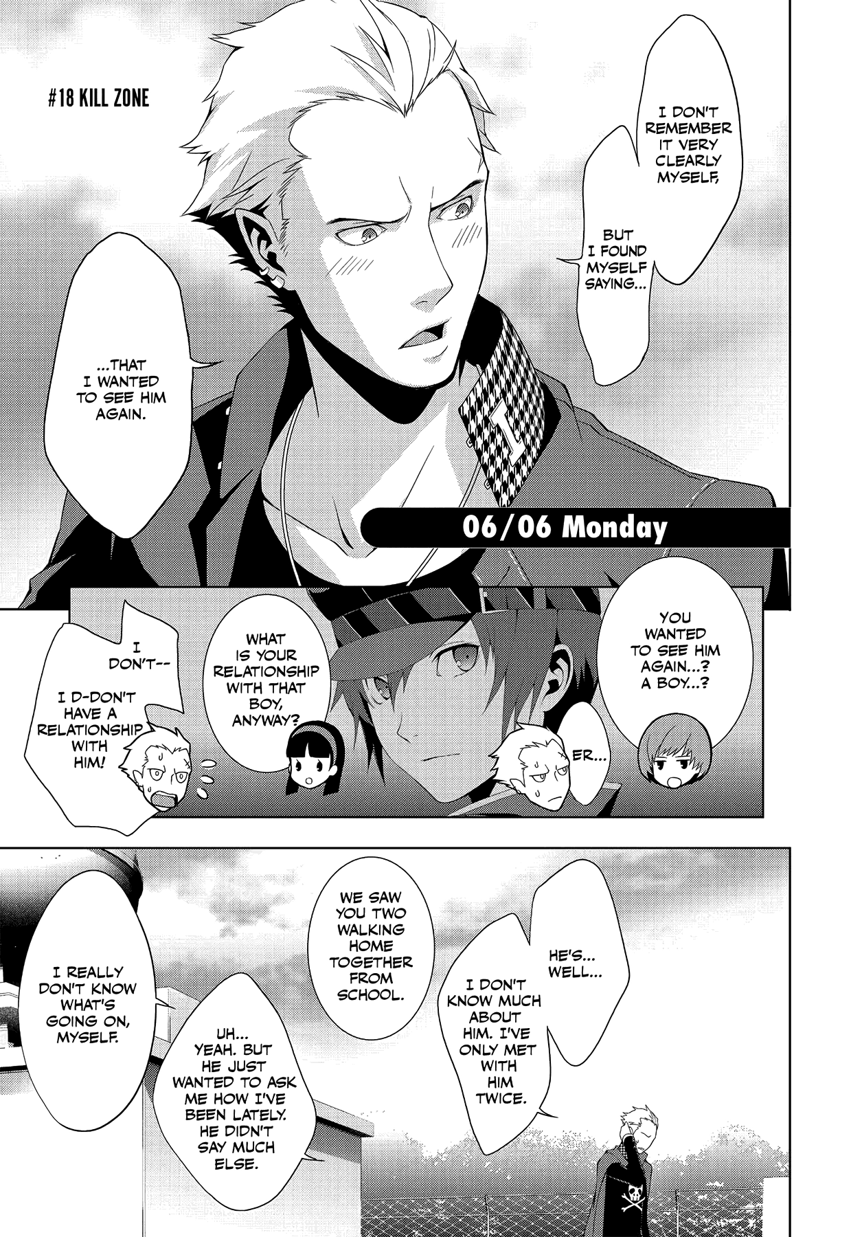 Persona 4 Chapter 18 page 1 - 