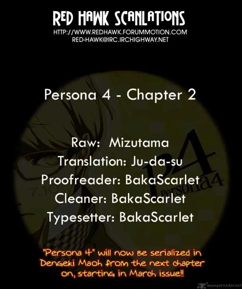 Persona 4 Chapter 2 page 40 - 