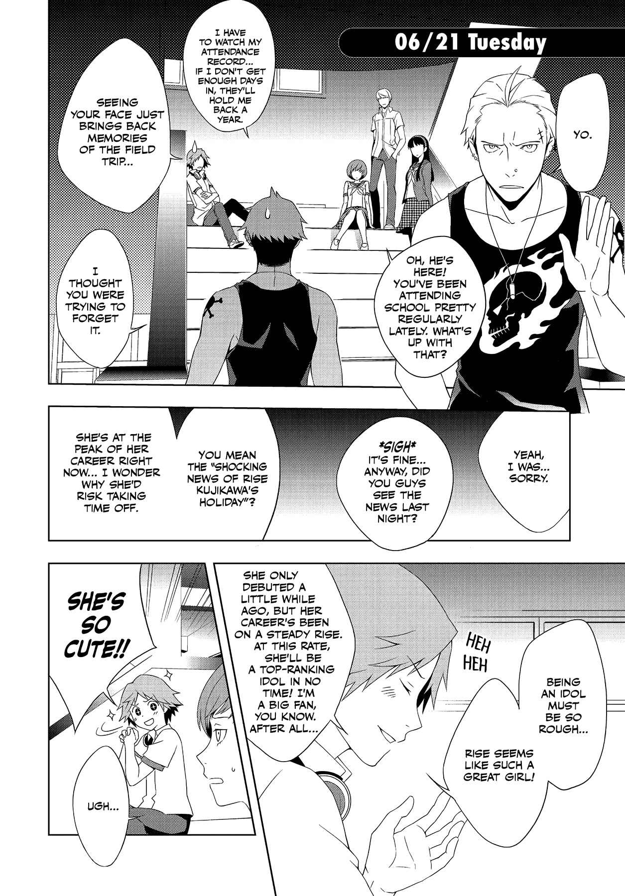 Persona 4 Chapter 20 page 8 - 