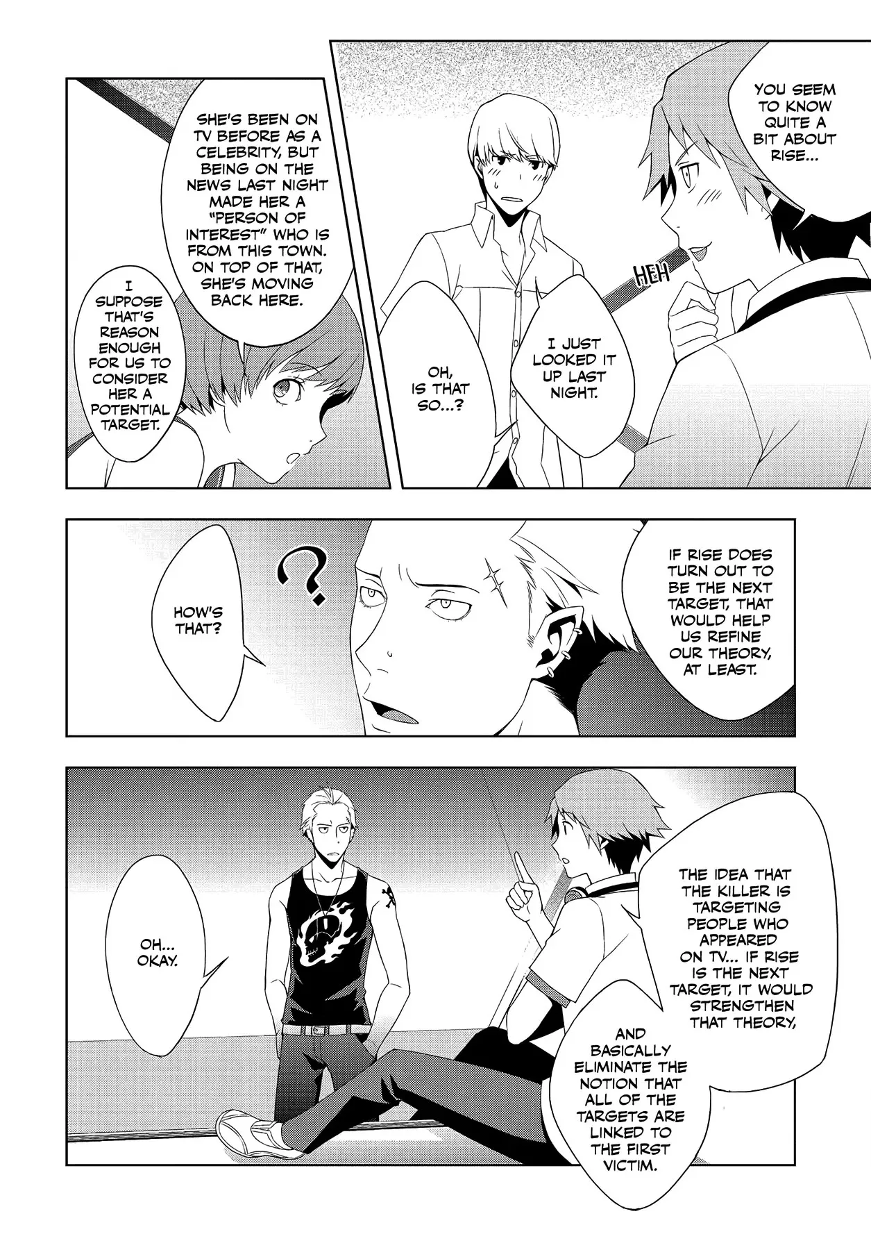 Persona 4 Chapter 20 page 10 - 