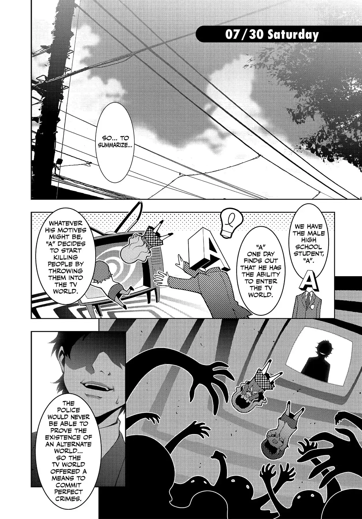 Persona 4 Chapter 27 page 34 - 