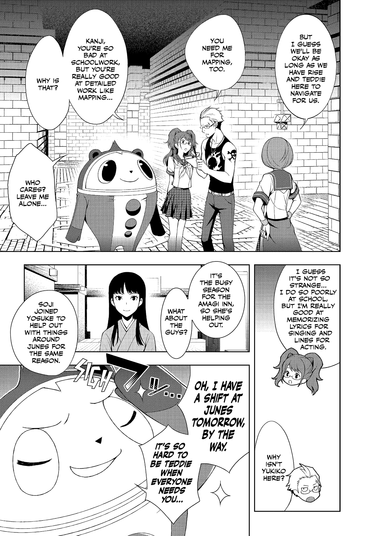 Persona 4 Chapter 28 page 6 - 
