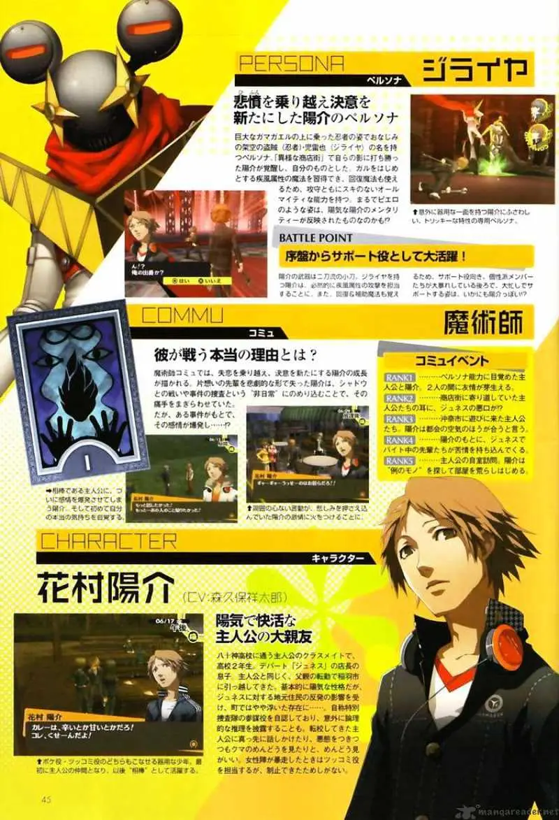 Persona 4 Chapter 3 page 45 - 