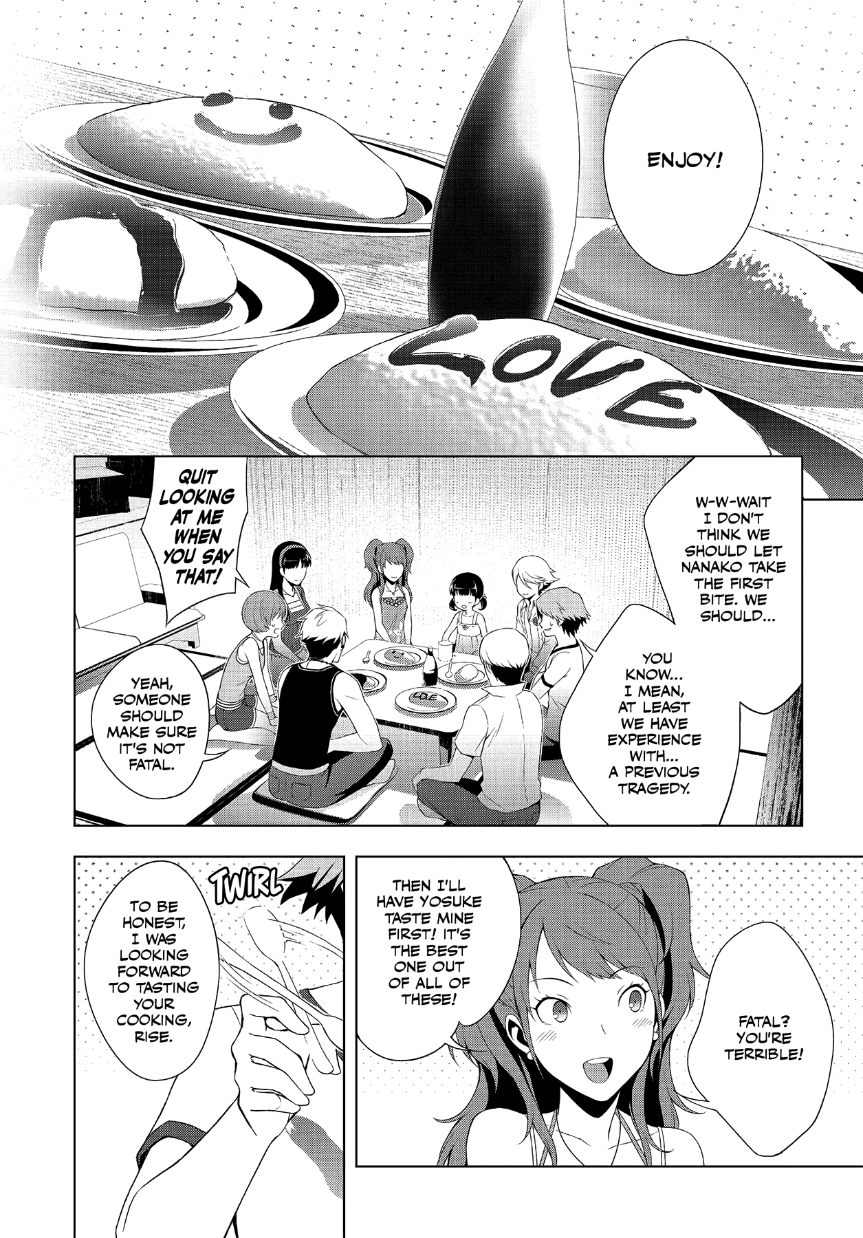 Persona 4 Chapter 30 page 11 - 