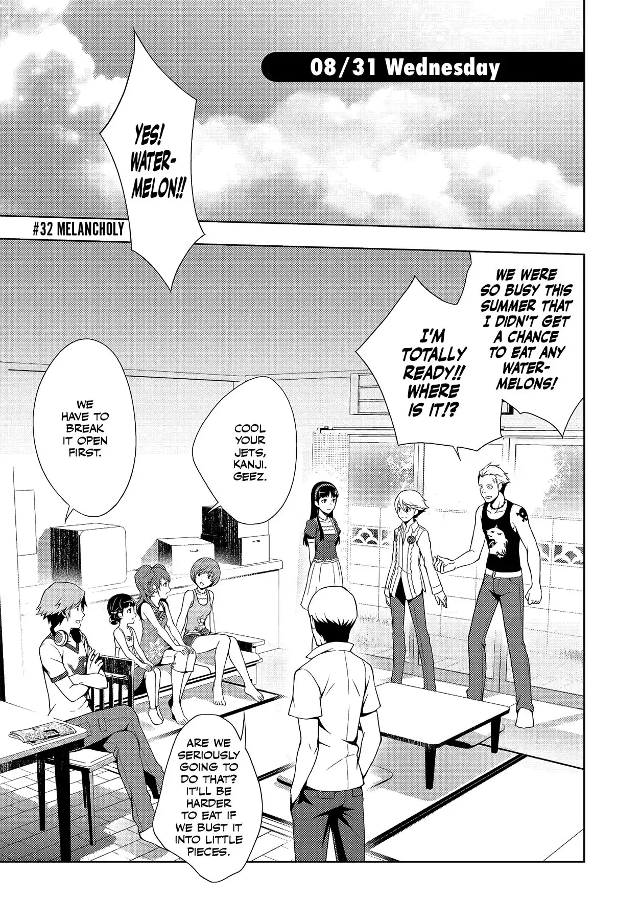 Persona 4 Chapter 32 page 1 - 