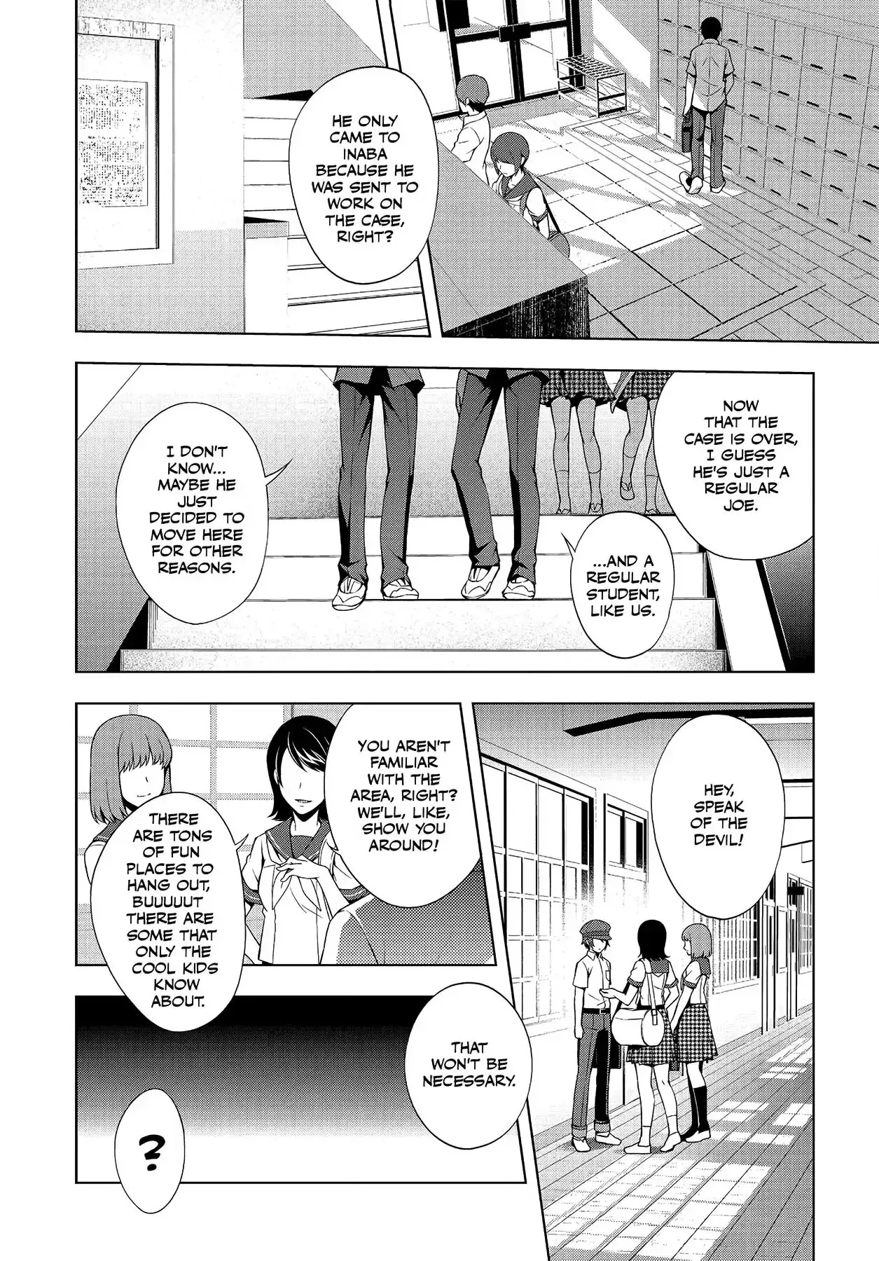Persona 4 Chapter 32 page 20 - 
