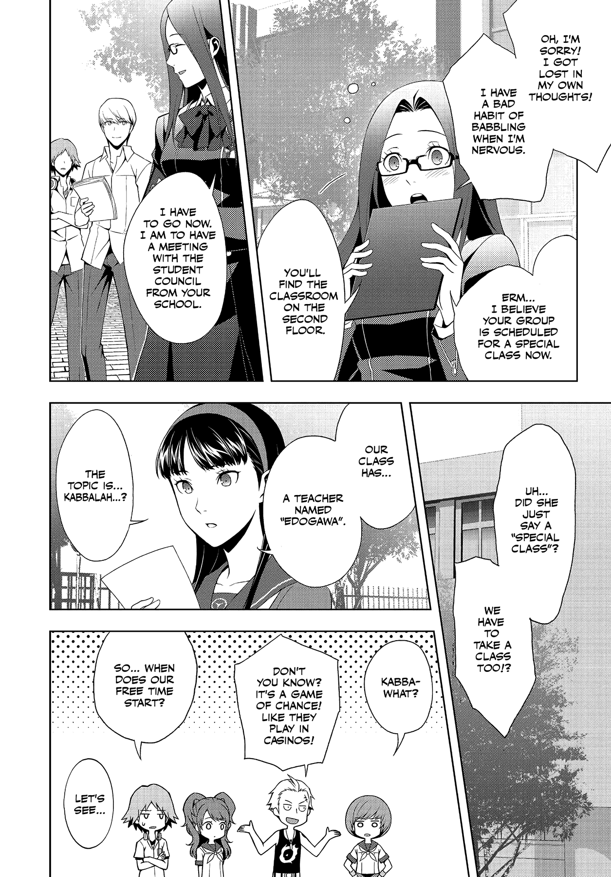 Persona 4 Chapter 33 page 19 - 