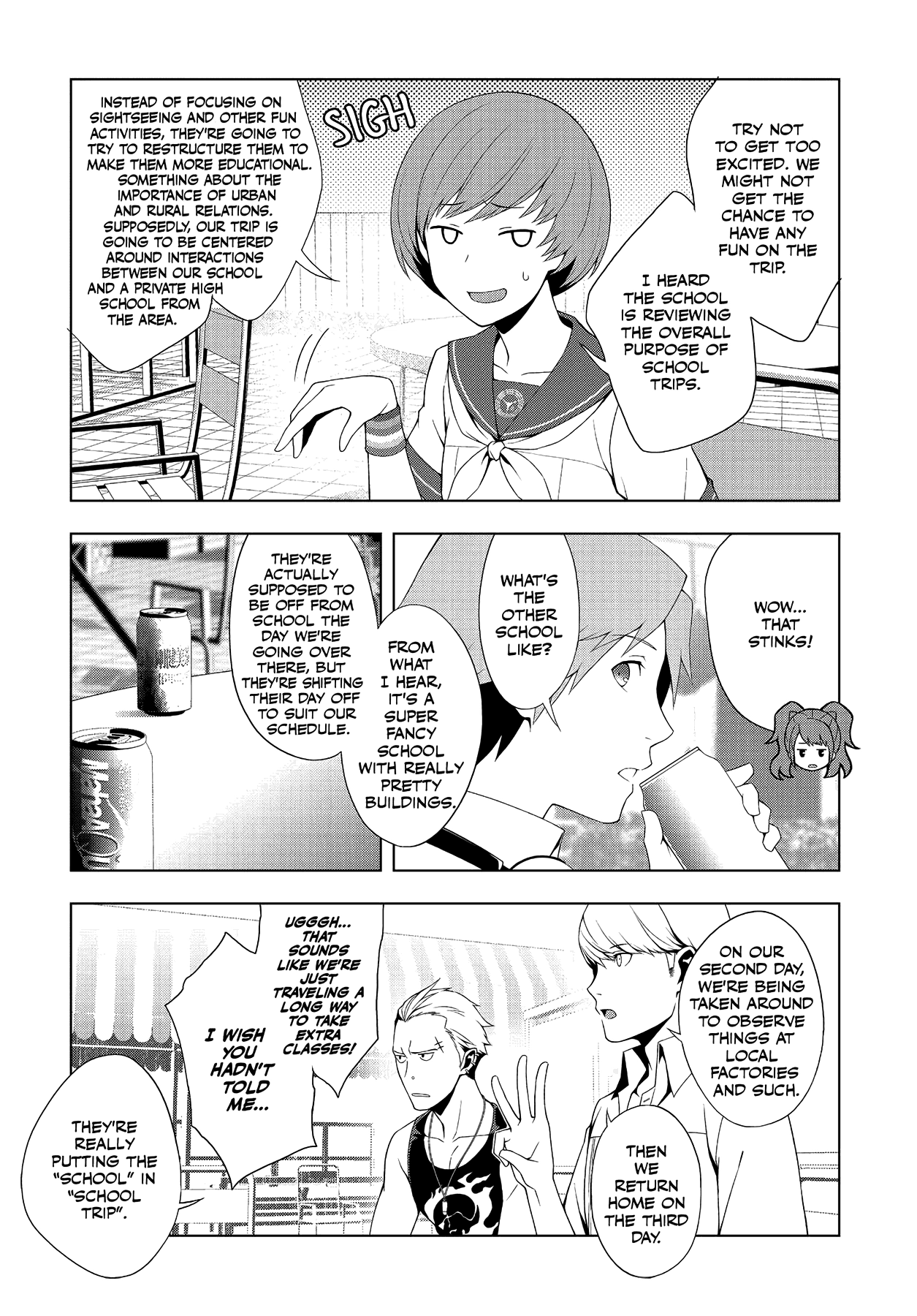 Persona 4 Chapter 33 page 3 - 