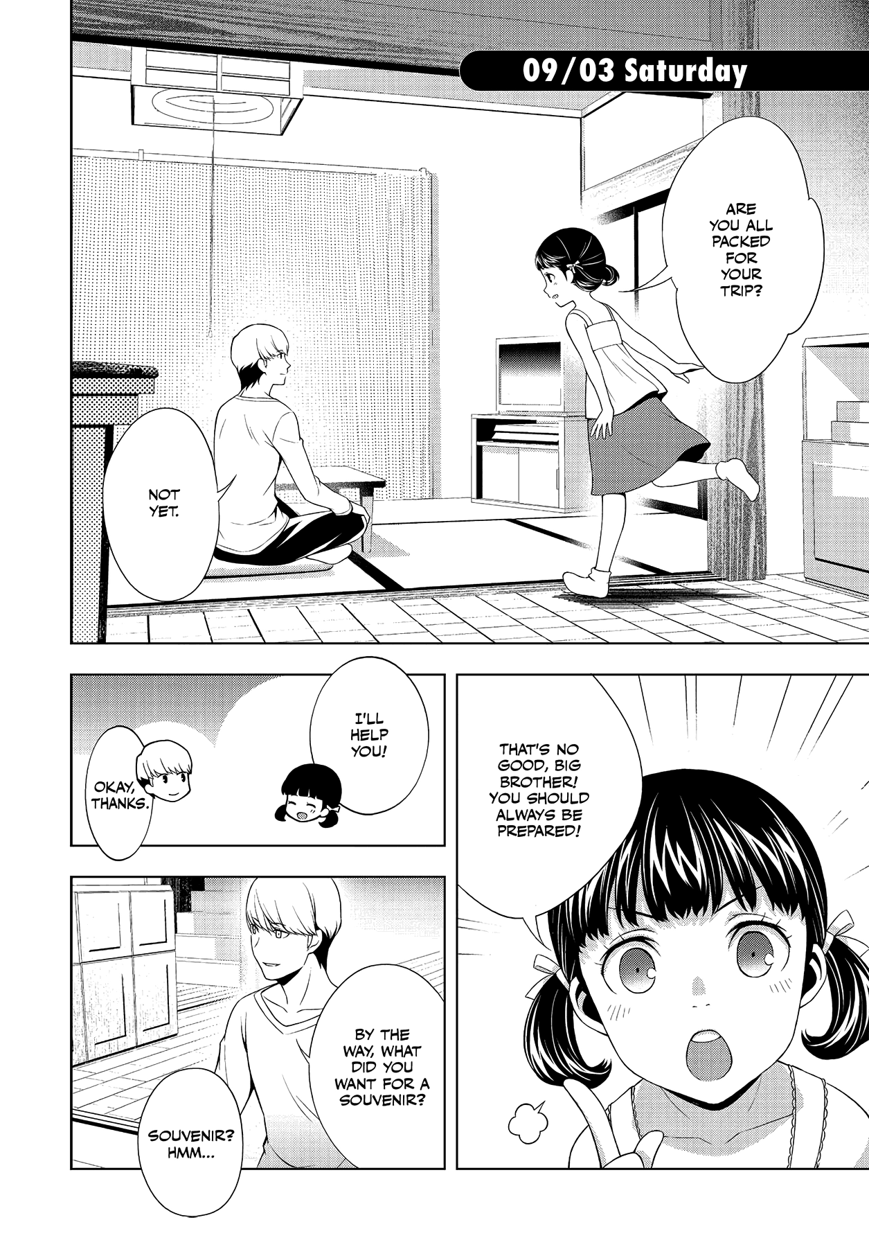 Persona 4 Chapter 33 page 6 - 