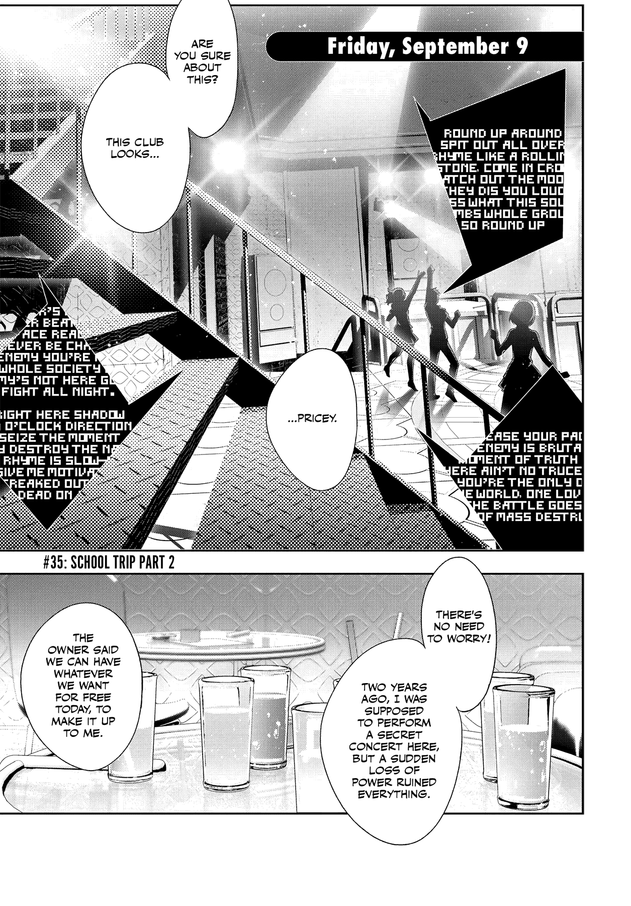 Persona 4 Chapter 35 page 1 - 