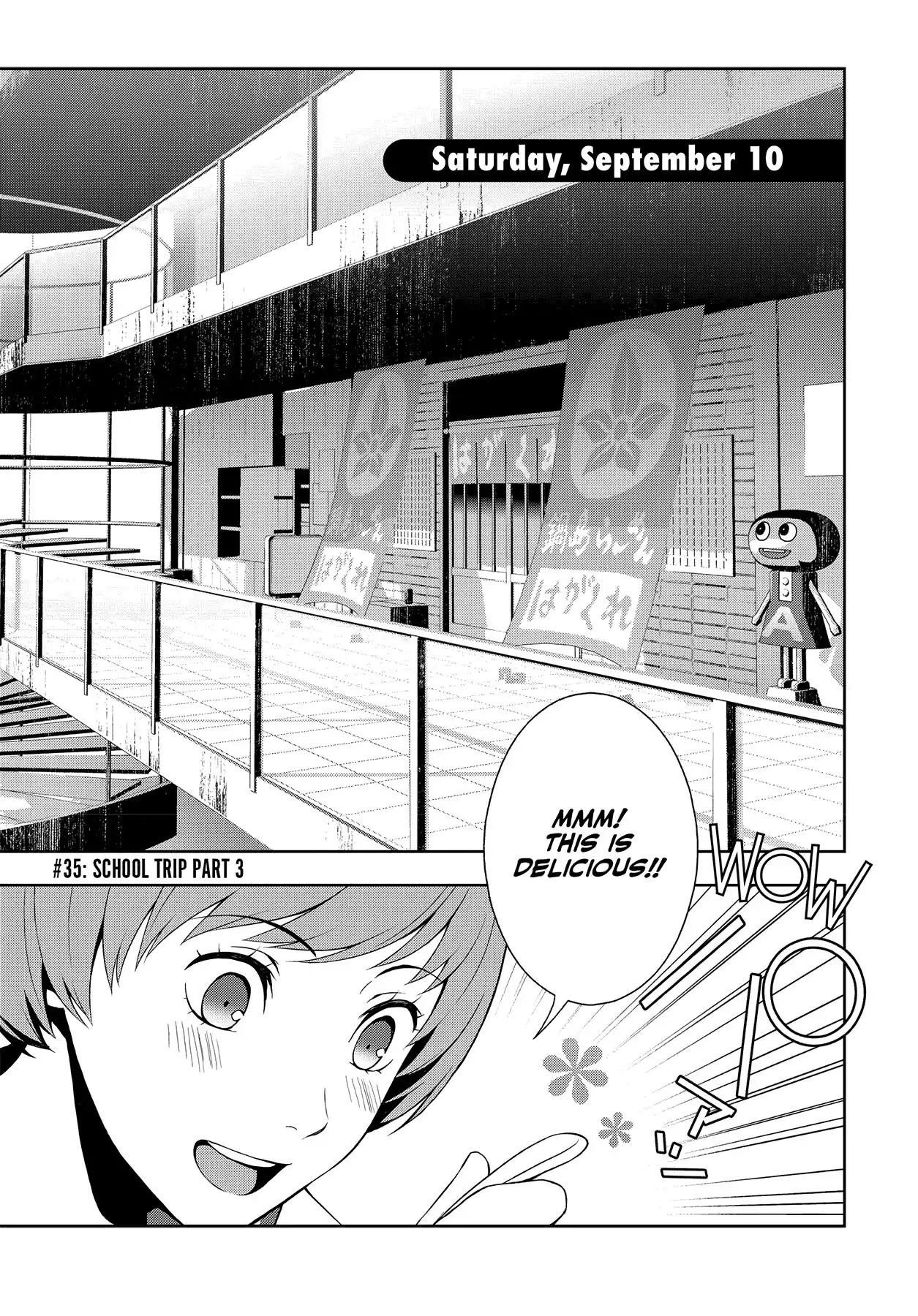 Persona 4 Chapter 36 page 1 - 