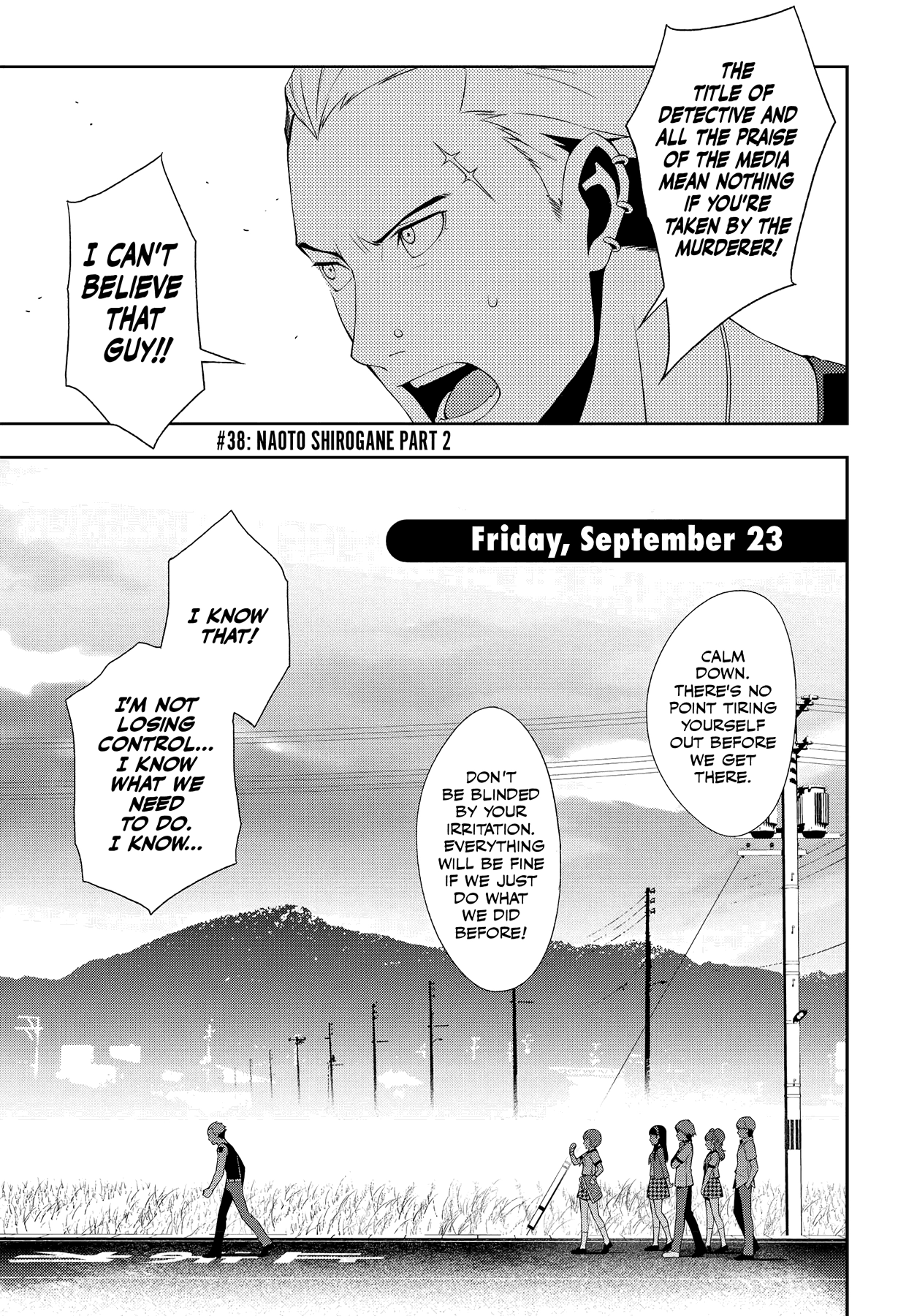 Persona 4 Chapter 38 page 1 - 