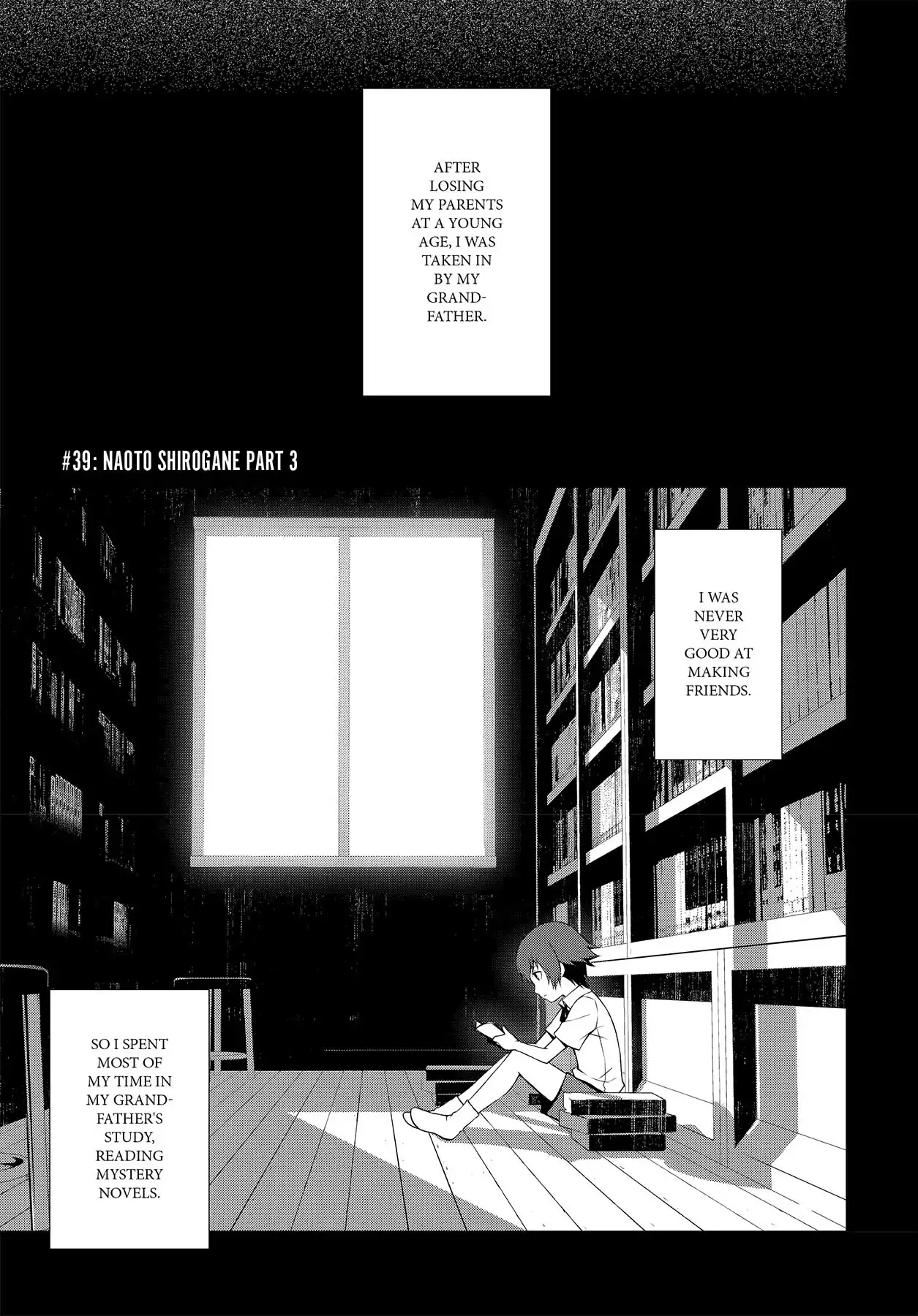 Persona 4 Chapter 39 page 1 - 
