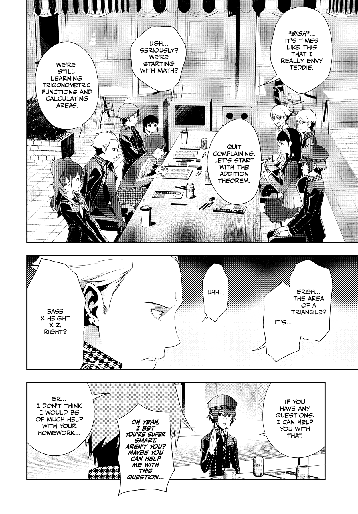Persona 4 Chapter 43 page 8 - 