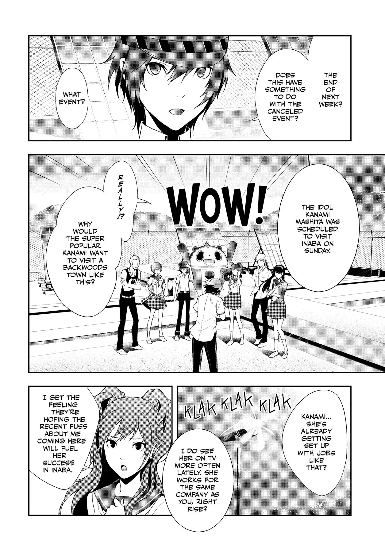 Persona 4 Chapter 44 page 8 - 
